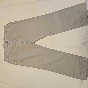 Billy Reid Cotton Chino Pants in Grey Size 36
